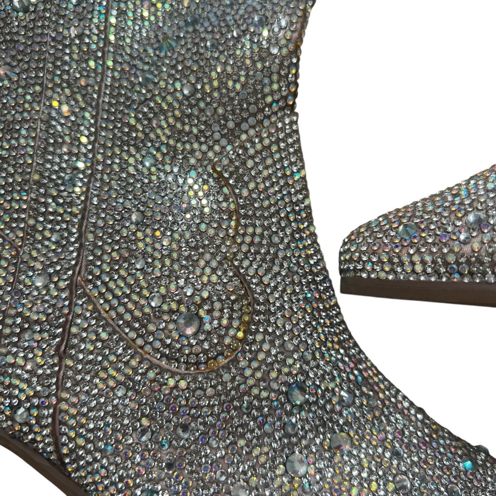 NEW NWOB Matisse Nashville Western Boots Rhinestone Embellished - Picture 6 of 15